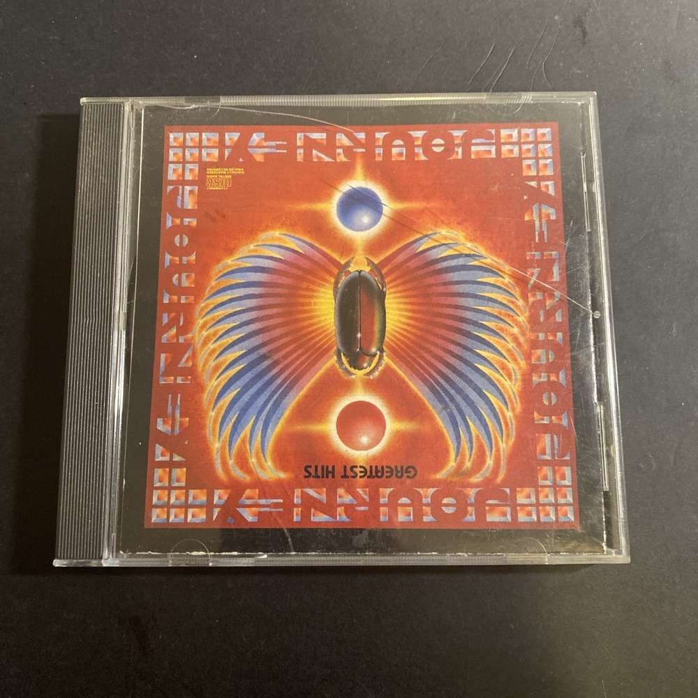 Journey Greatest Hits CD 1988 Columbia Don't Stop Believin Faithfully Music